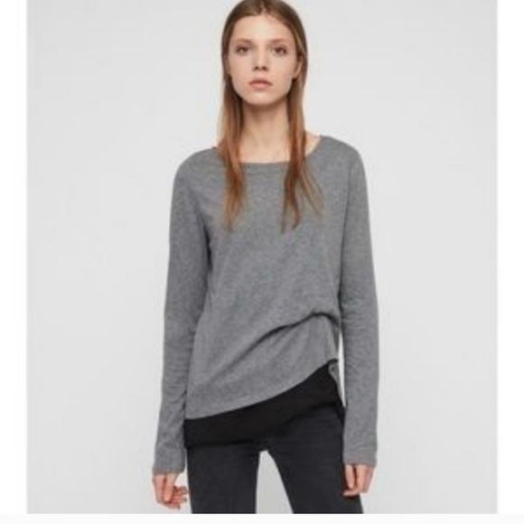 All Saints Bev Mira Tee - Picture 1 of 7